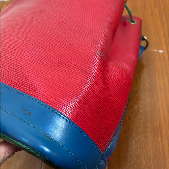 AUTHENTIC Louis Vuitton LV Shoulder Bag  Noe Bordeaux Epi - Picture 10 of 16